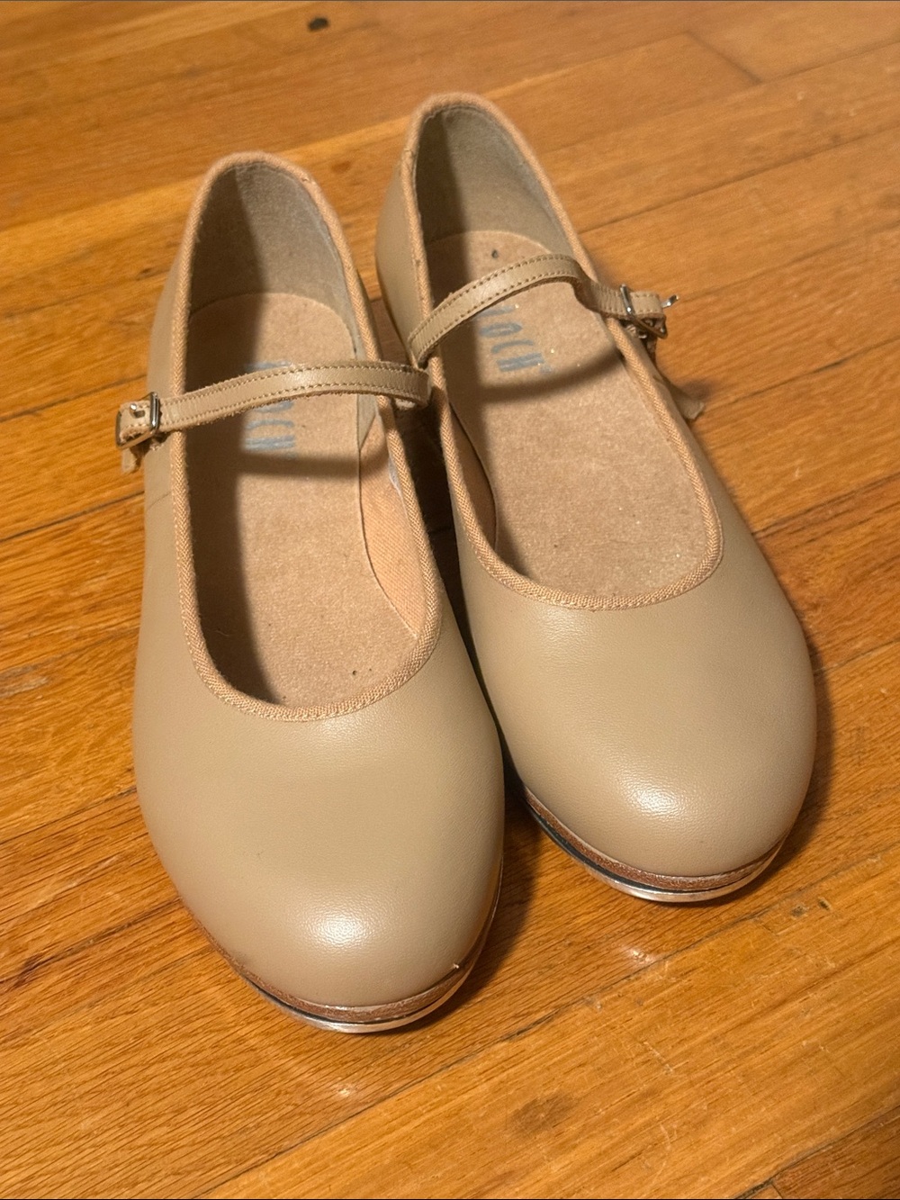 Bloch nude tap shoes 9.5